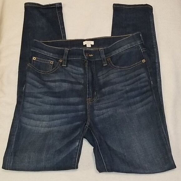 J. CREW SKINNY STRETCH JEANS Size 28 - Picture 1 of 5